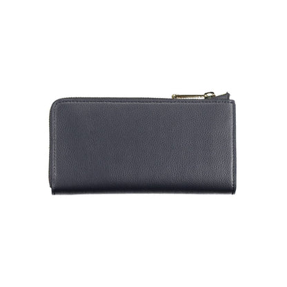 Blue Polyethylene Women Wallet