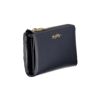 Blue Polyethylene Women Wallet