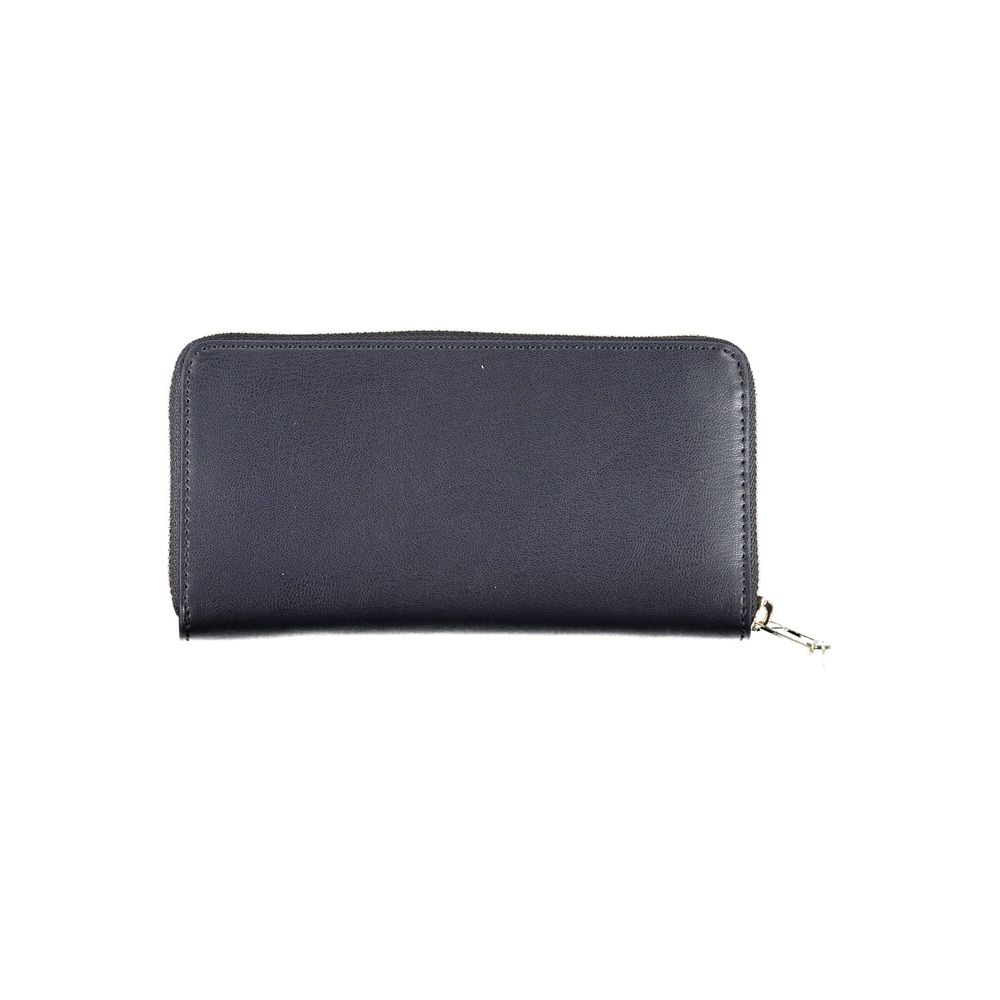 Blue Polyethylene Women Wallet