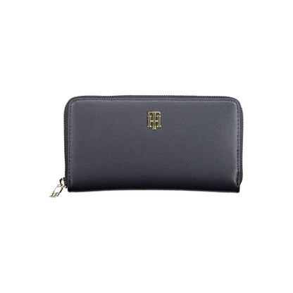 Blue Polyethylene Women Wallet