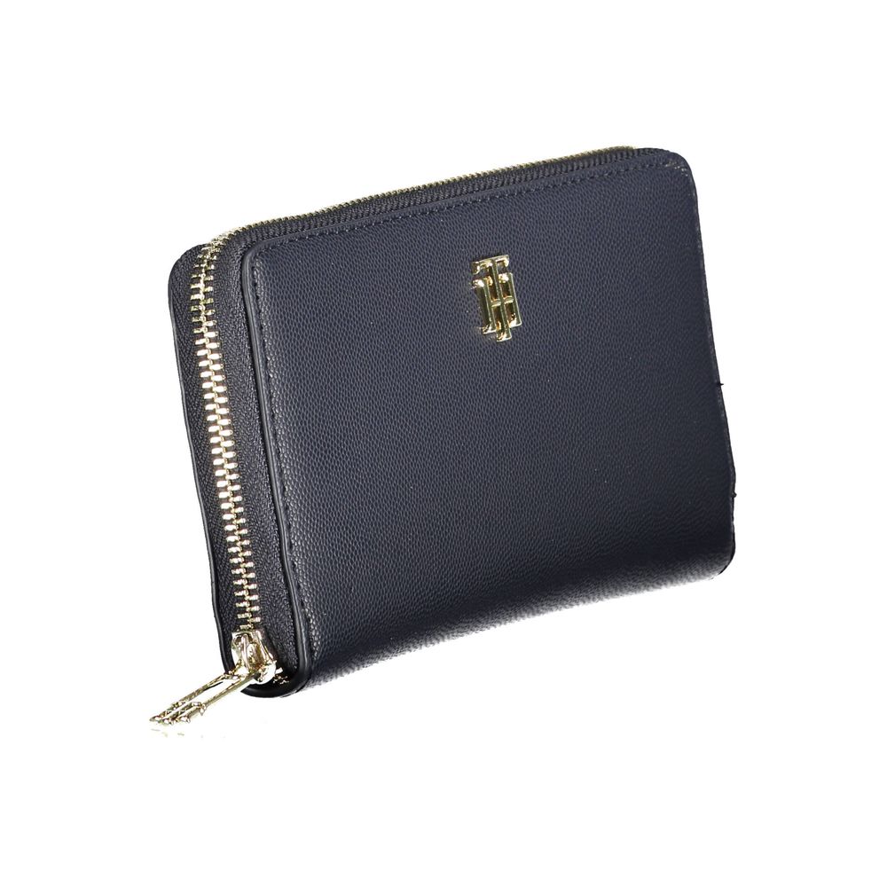 Blue Polyethylene Women Wallet