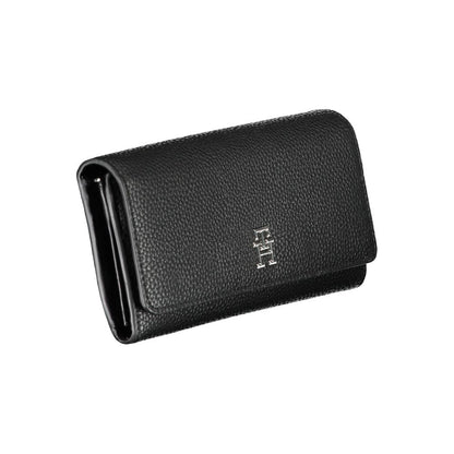 Black Polyethylene Women Wallet