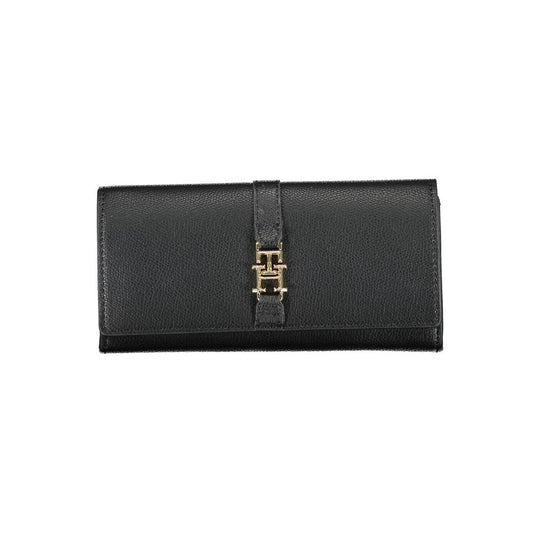 Black Polyethylene Women Wallet