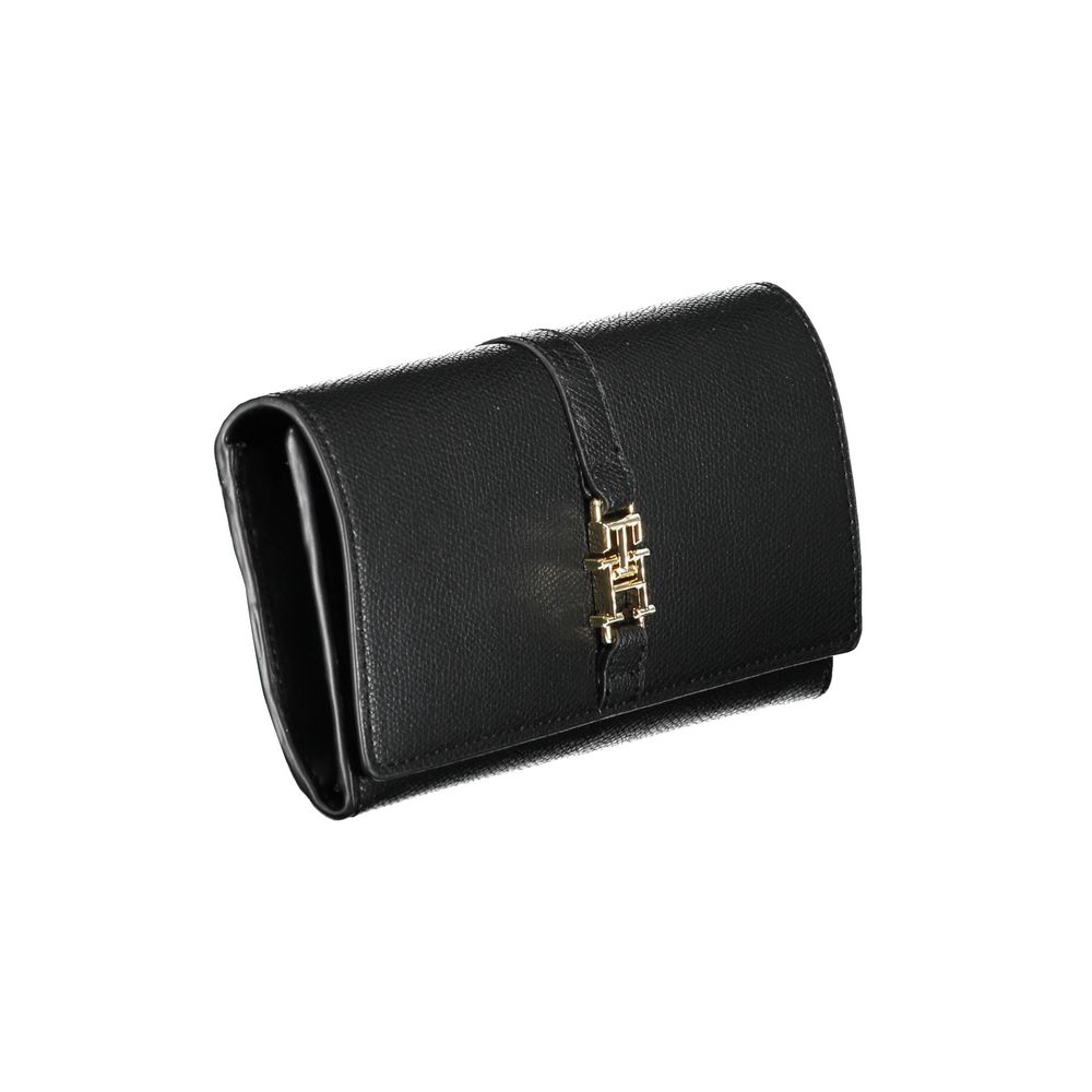 Black Polyethylene Women Wallet