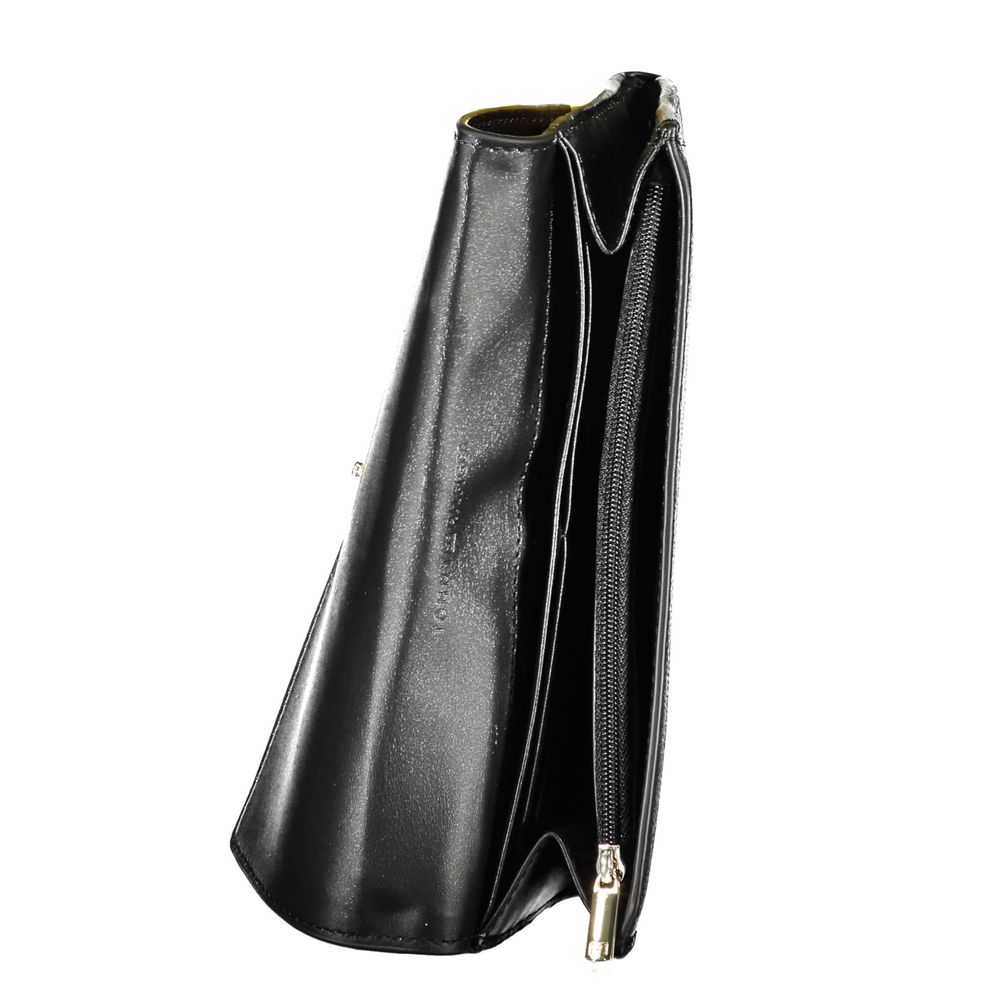 Black Polyethylene Women Wallet