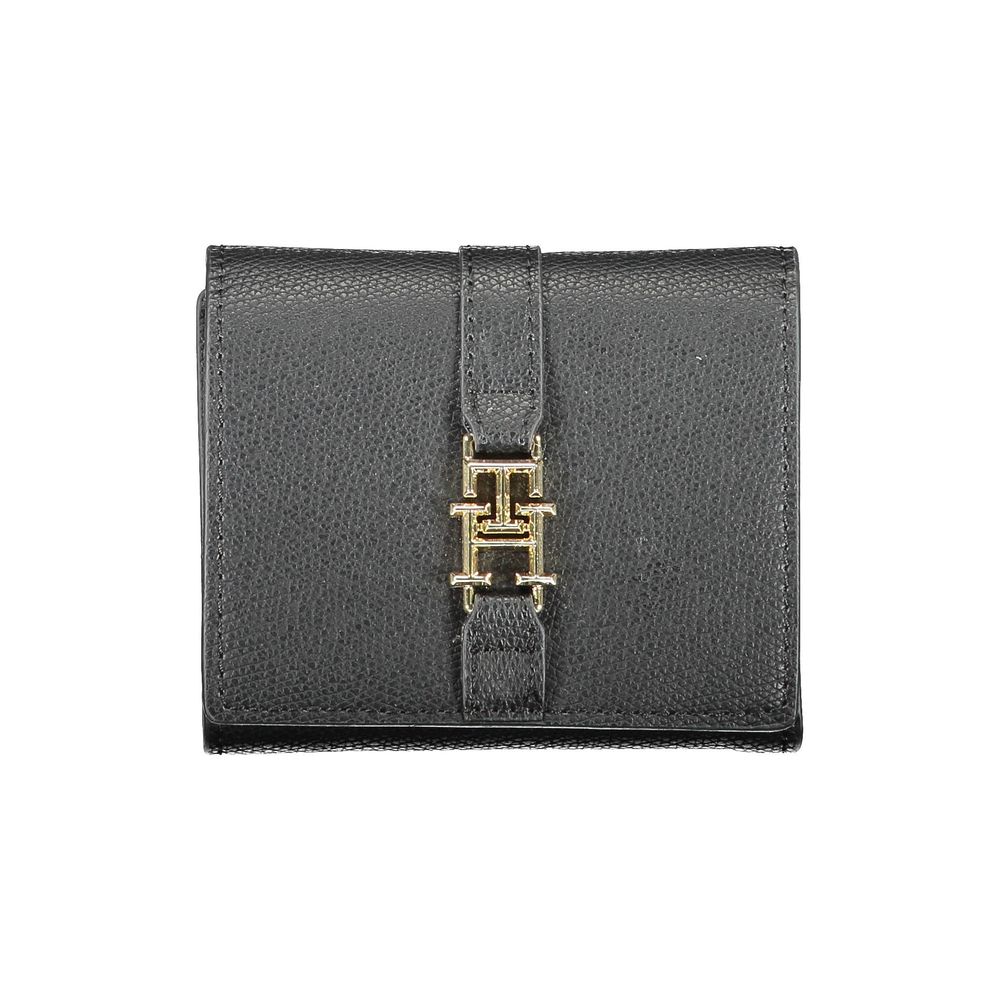 Black Polyethylene Women Wallet