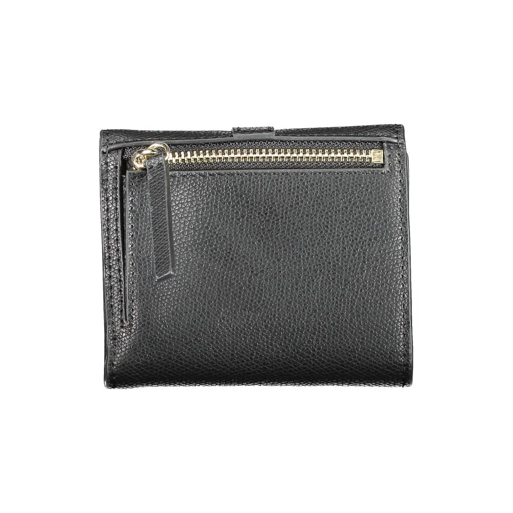 Black Polyethylene Women Wallet