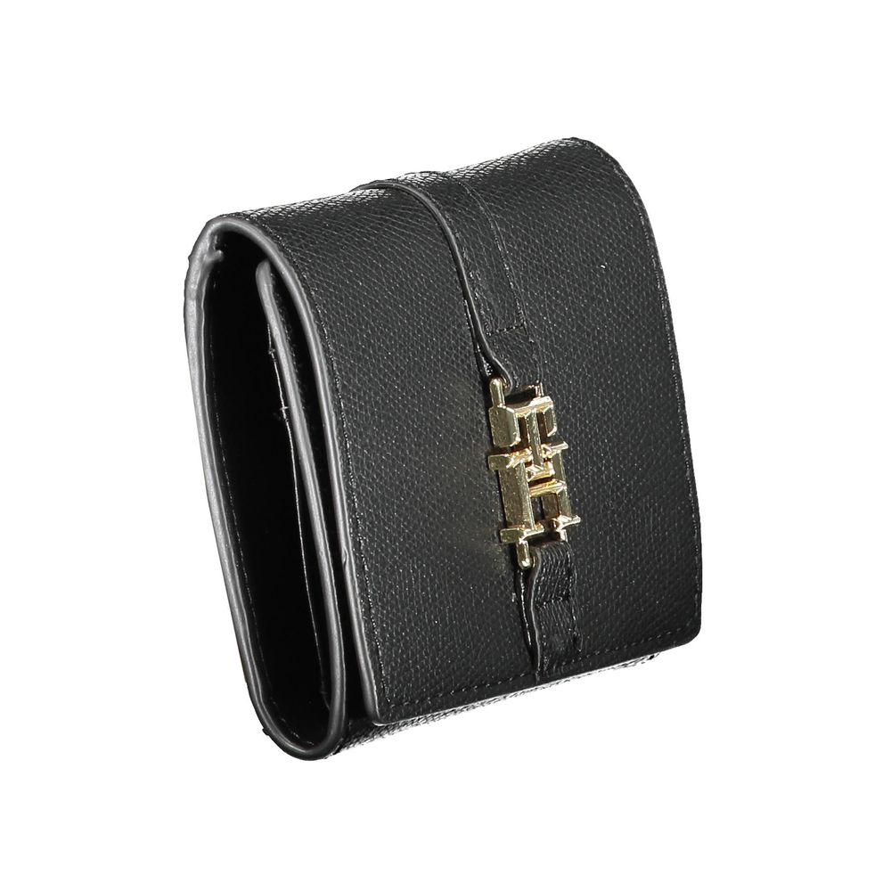 Black Polyethylene Women Wallet