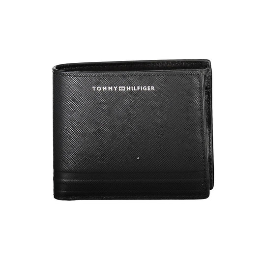 Black Leather Men Wallet