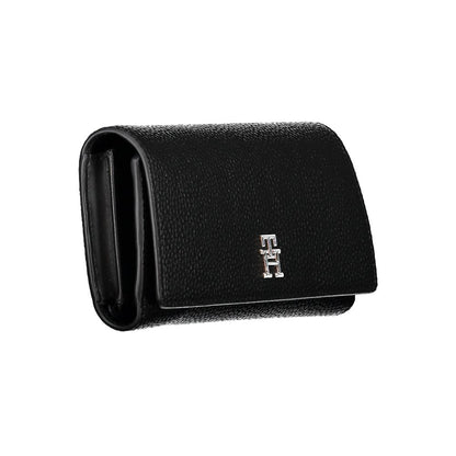 Black Polyethylene Women Wallet