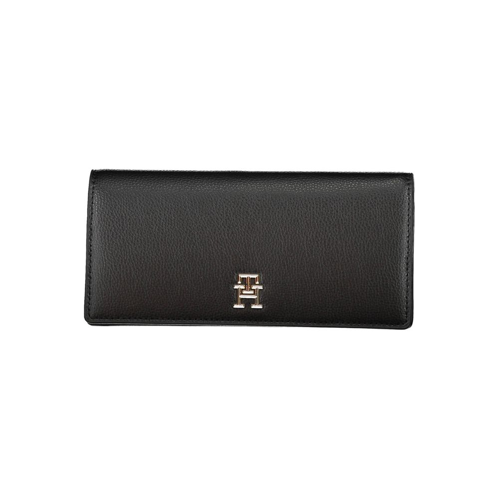 Black Polyethylene Women Wallet