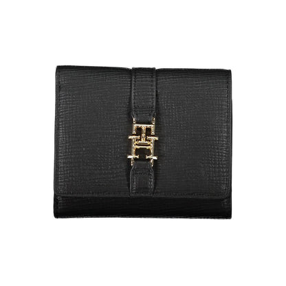 Black Polyethylene Women Wallet