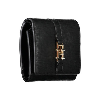 Black Polyethylene Women Wallet