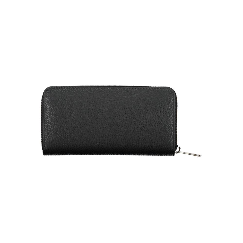 Black Polyethylene Women Wallet