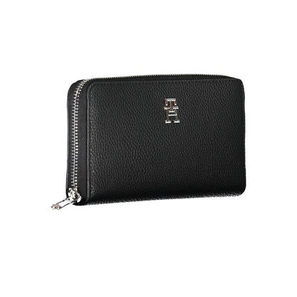 Black Polyethylene Women Wallet