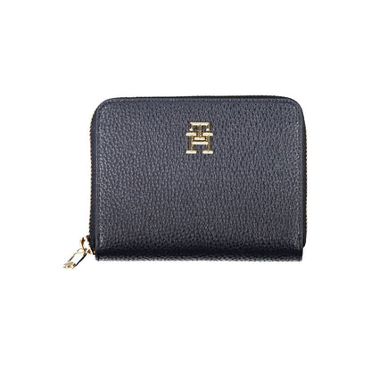 Blue Polyethylene Women Wallet