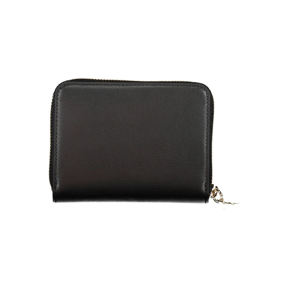 Black Polyethylene Women Wallet