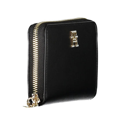 Black Polyethylene Women Wallet