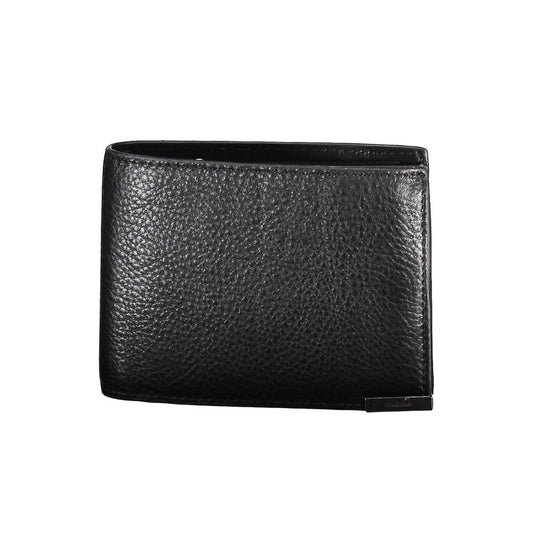 Black Leather Mens Wallet