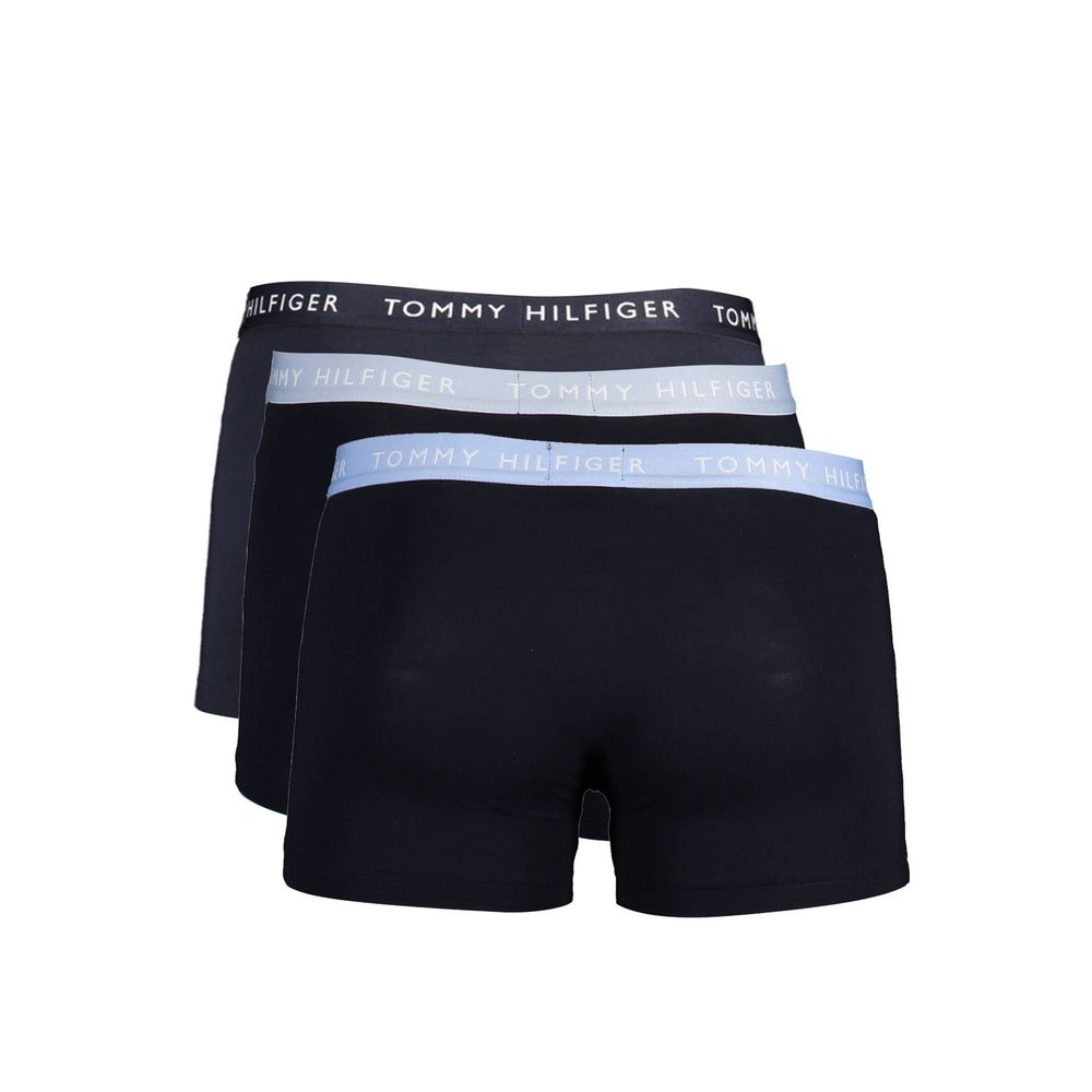 Black Cotton Men Trunk