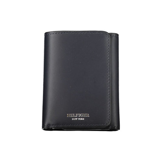 Elegant Blue Leather Wallet for Men