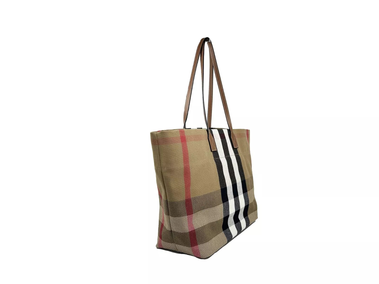 Medium London Check Tote Bag Purse Checkered