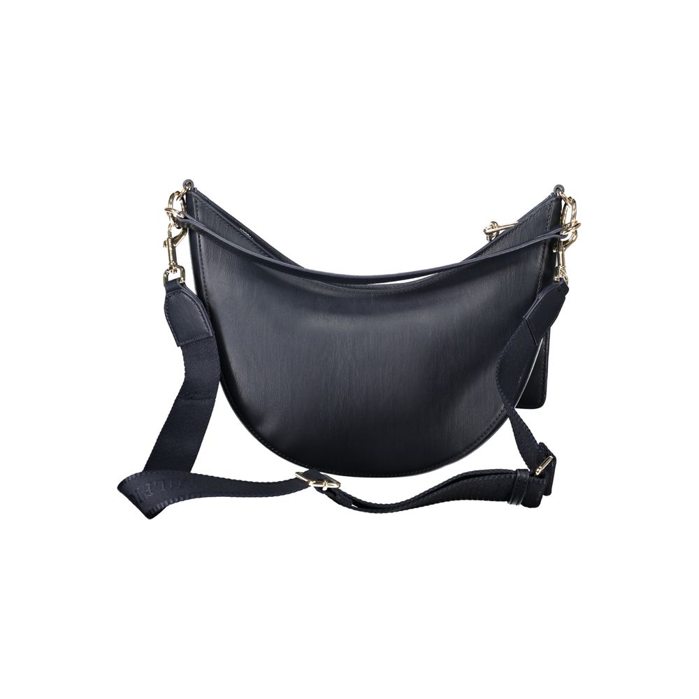 Blue Polyethylene Women Handbag