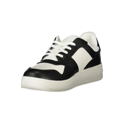 White Polyethylene Women Sneaker