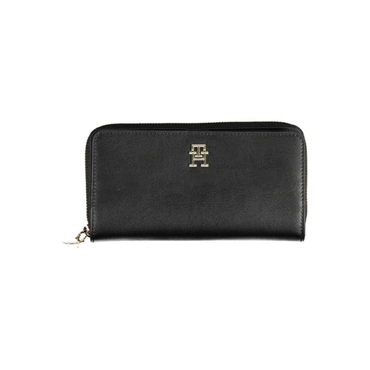 Black Polyethylene Women Wallet