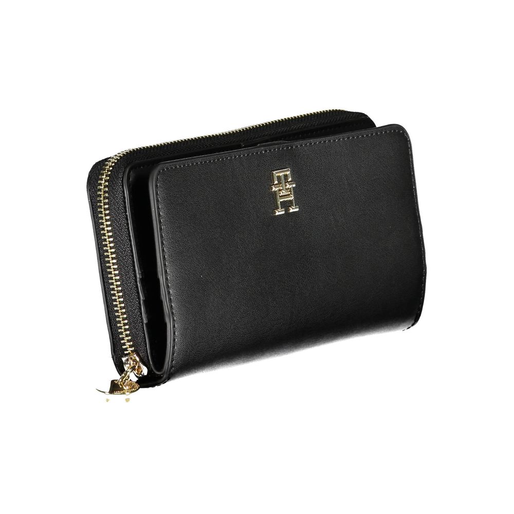 Black Polyethylene Women Wallet