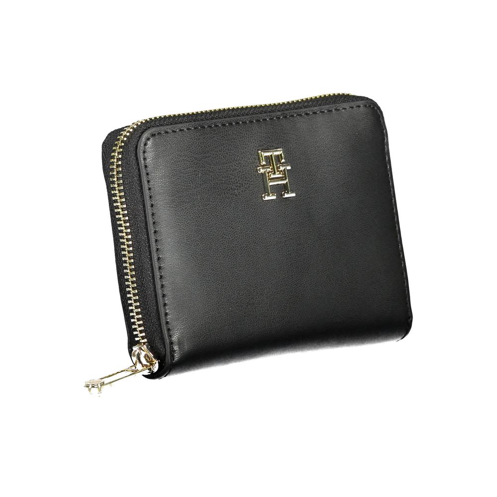 Black Polyethylene Women Wallet