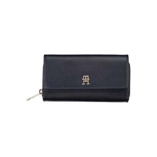 Blue Polyethylene Women Wallet