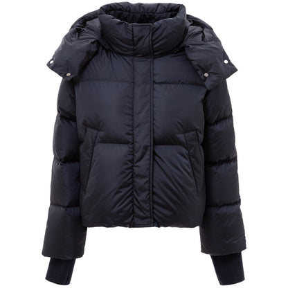 Blue Polyamide Jackets & Coat