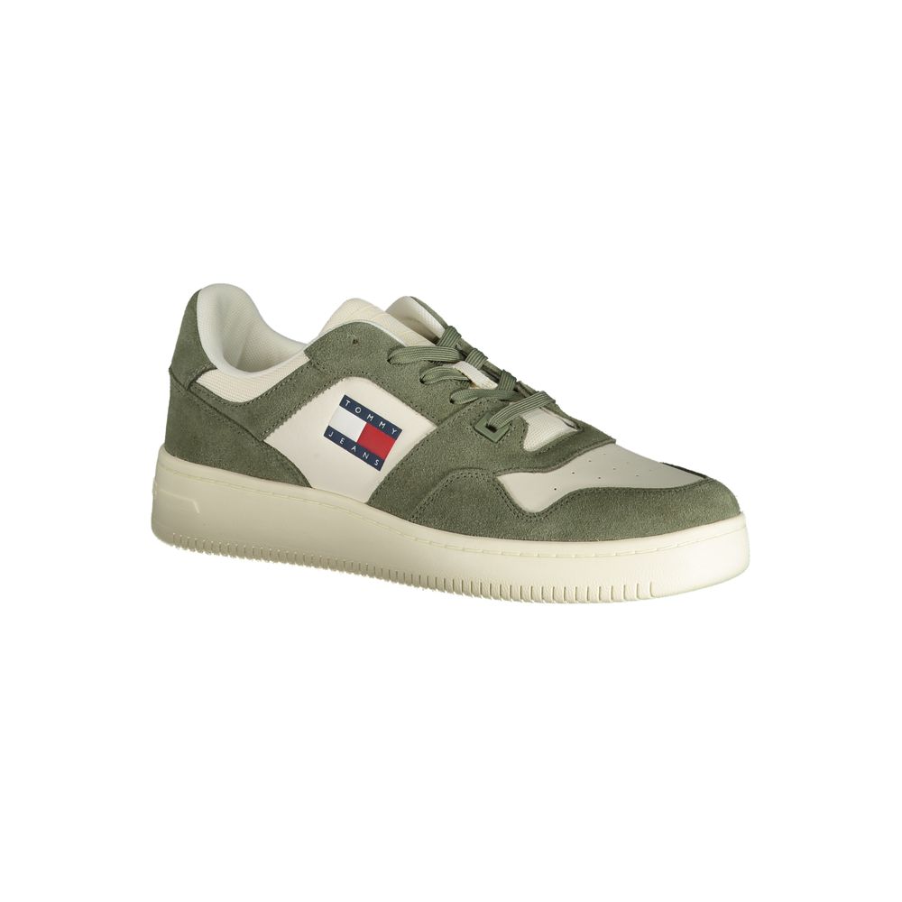 Green Polyester Sneaker