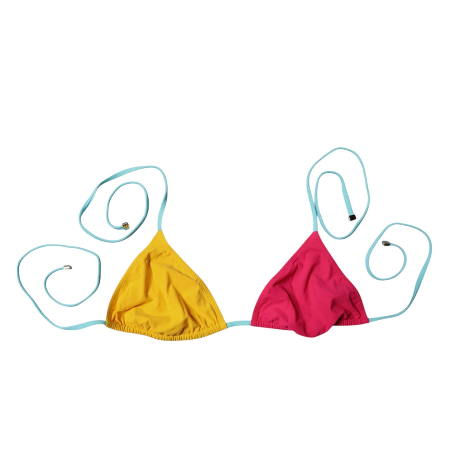Multicolor Halter Beachwear Bikini Top Swimwear