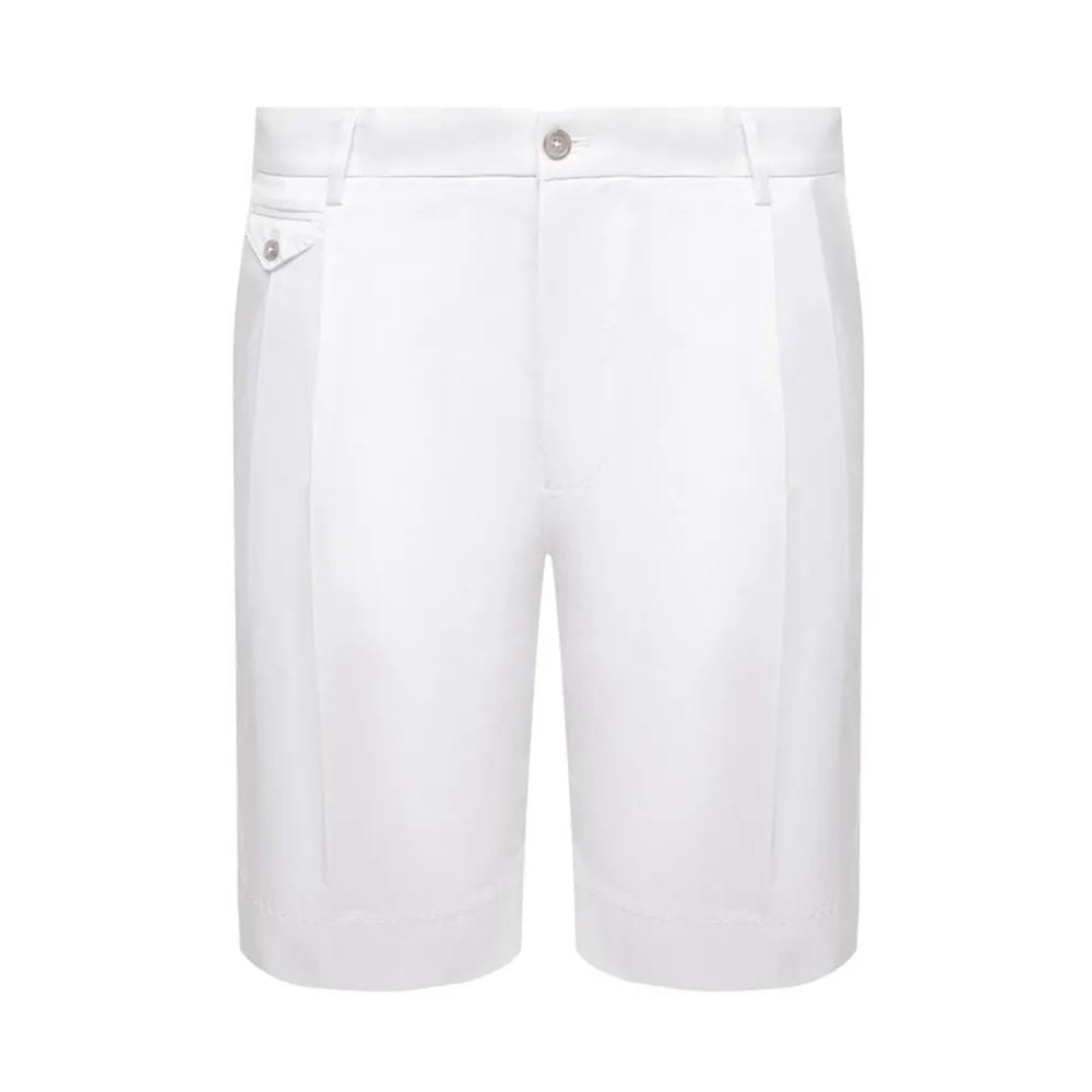 White Cotton Short