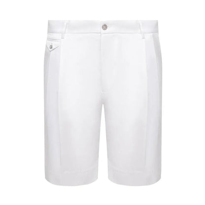 White Cotton Short