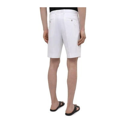 White Cotton Short