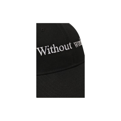 Black Cotton Hats & Cap