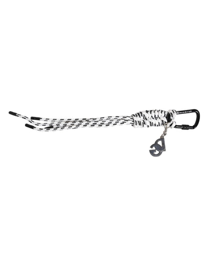 Multicolor Tape String DG Logo Keychain Polyester Keyring
