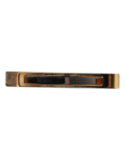 Multicolor Gold Tone Brass Tie Clip Bar