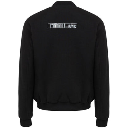 Black Viscose Bomber