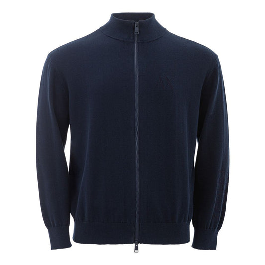 Blue Cotton Sweatshirt