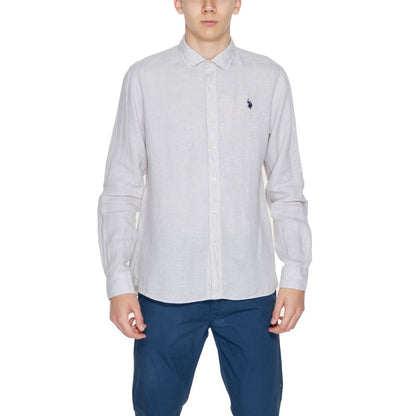 Beige Linen Shirt