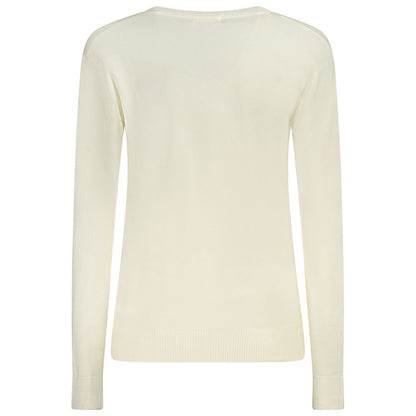 White Viscose Sweater