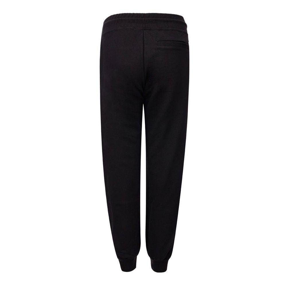 Black Cotton Jeans & Pant