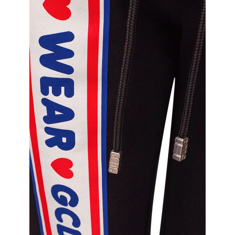 Black Cotton Jeans & Pant