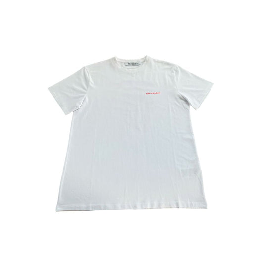 White Cotton Men's T-Shirt