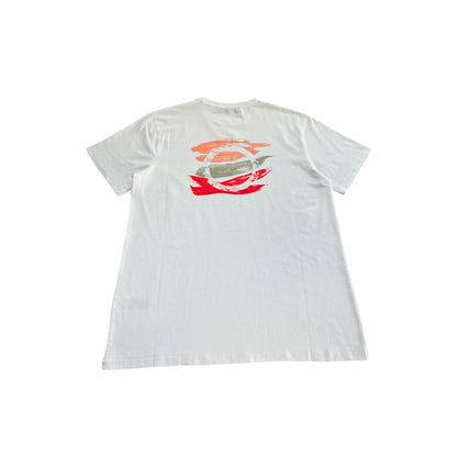 White Cotton Men's T-Shirt