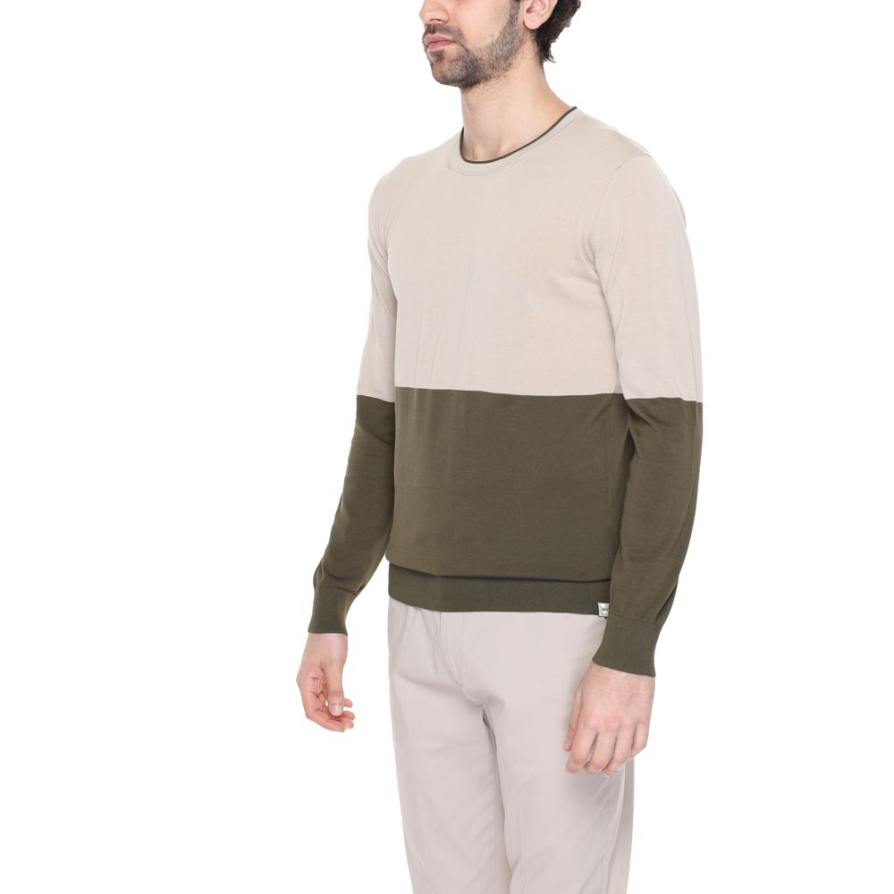 Beige Cotton Sweatshirt